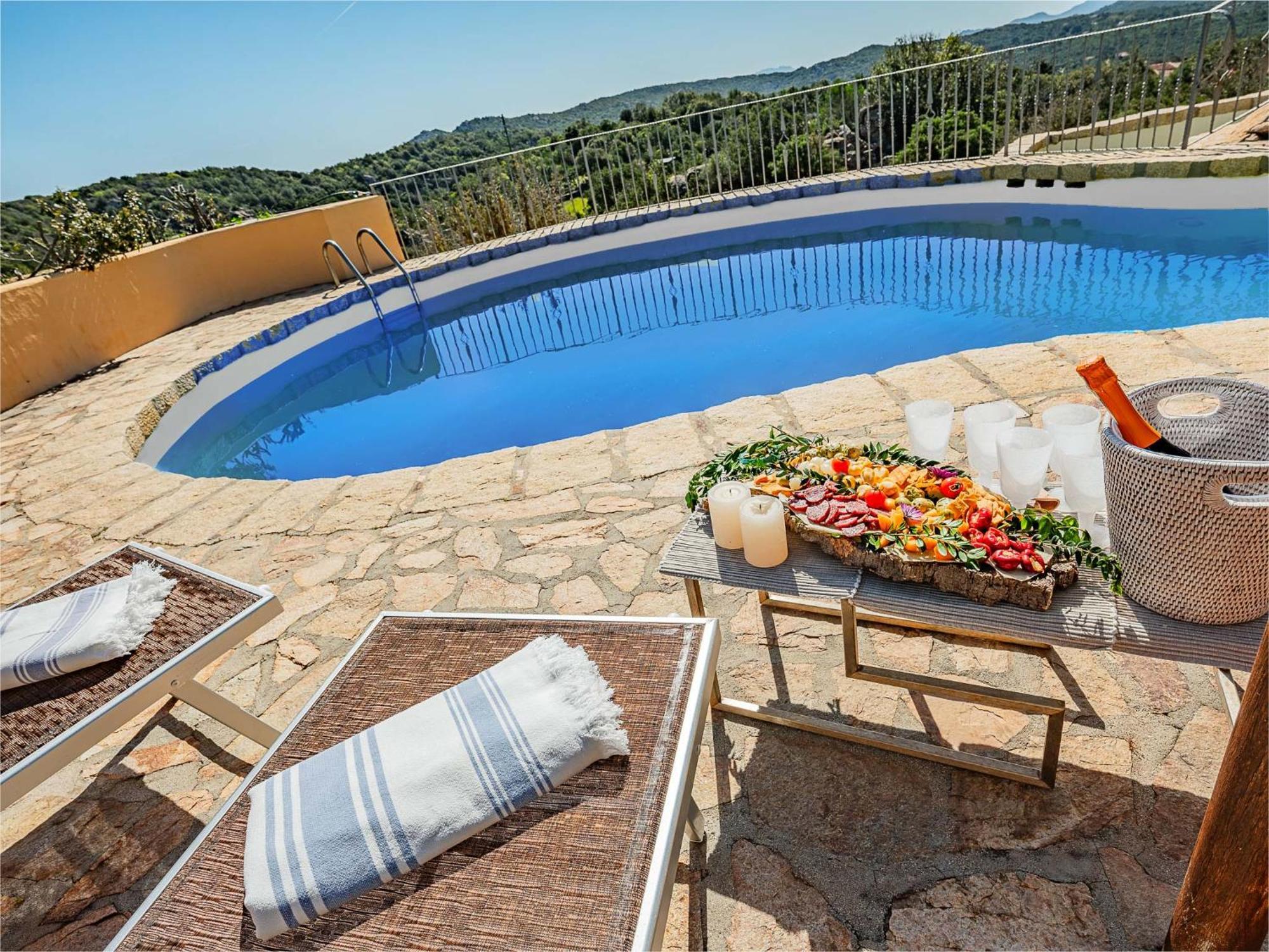 Sardinia Family Villas - Villa Nina With Private Pool Abbiadori Eksteriør bilde